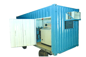 Hydraulic flushing Unit